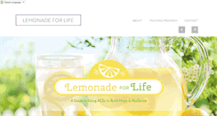Desktop Screenshot of lemonadeforlife.com
