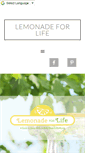 Mobile Screenshot of lemonadeforlife.com
